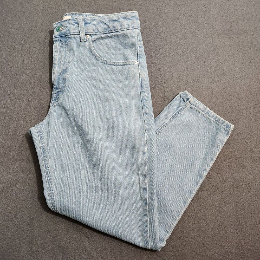 Asos Design Men 31X30 (32X25) Light Wash Classic Rigid Tapered Jeans